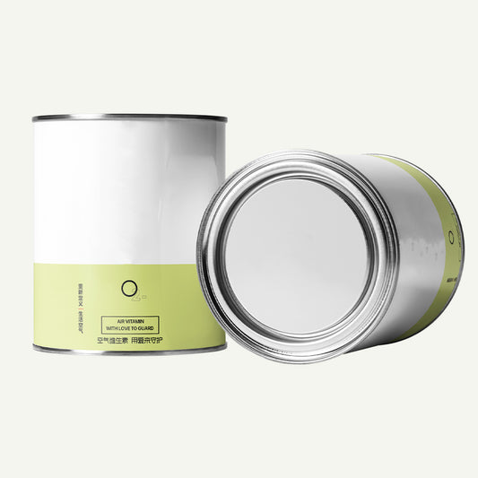 0.5L Empty Metal Paint Can - 62x79mm Leak-Proof Tin for DIY Craft & Touch-Ups, Small Round Container for Acrylic/Latex Paint