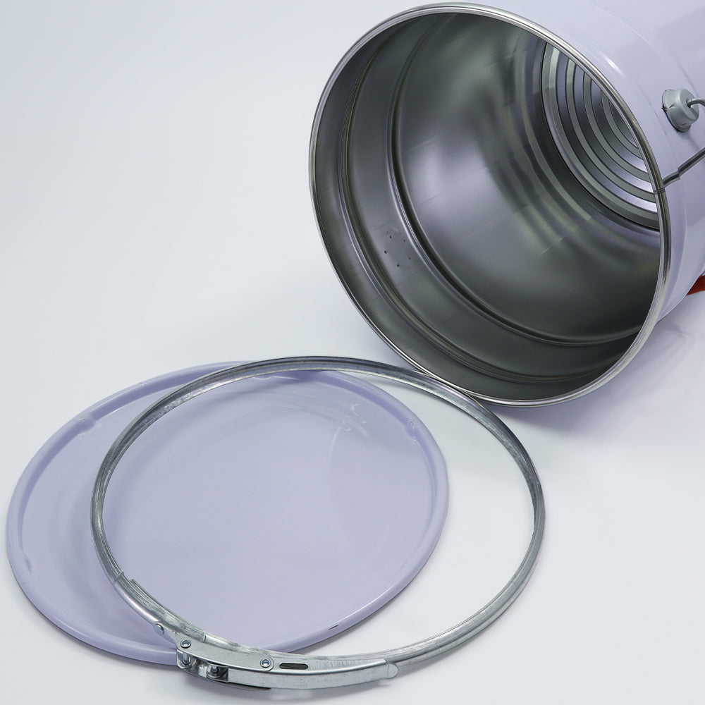 10L Custom Printed Metal Paint Bucket - 247x280mm Leak-Proof Container for Small Businesses