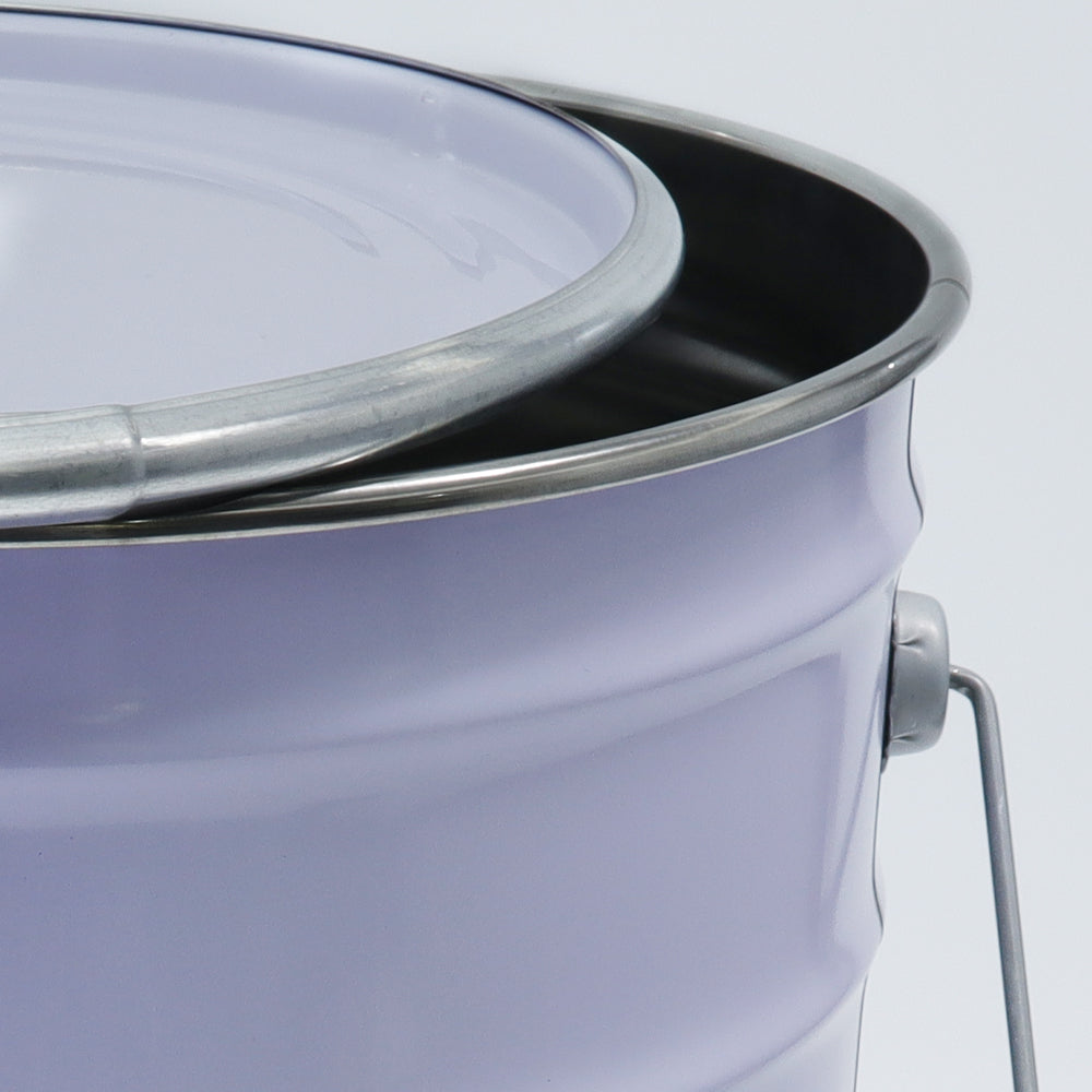 10L Custom Printed Metal Paint Bucket - 247x280mm Leak-Proof Container for Small Businesses