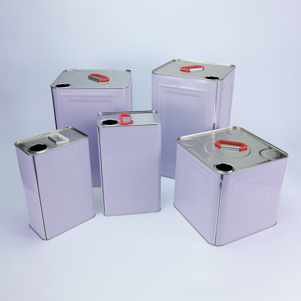 2L Chemical Square Can - Dual-Size Option for Industrial Lubricants (138*87*192mm / 168*105*135mm)