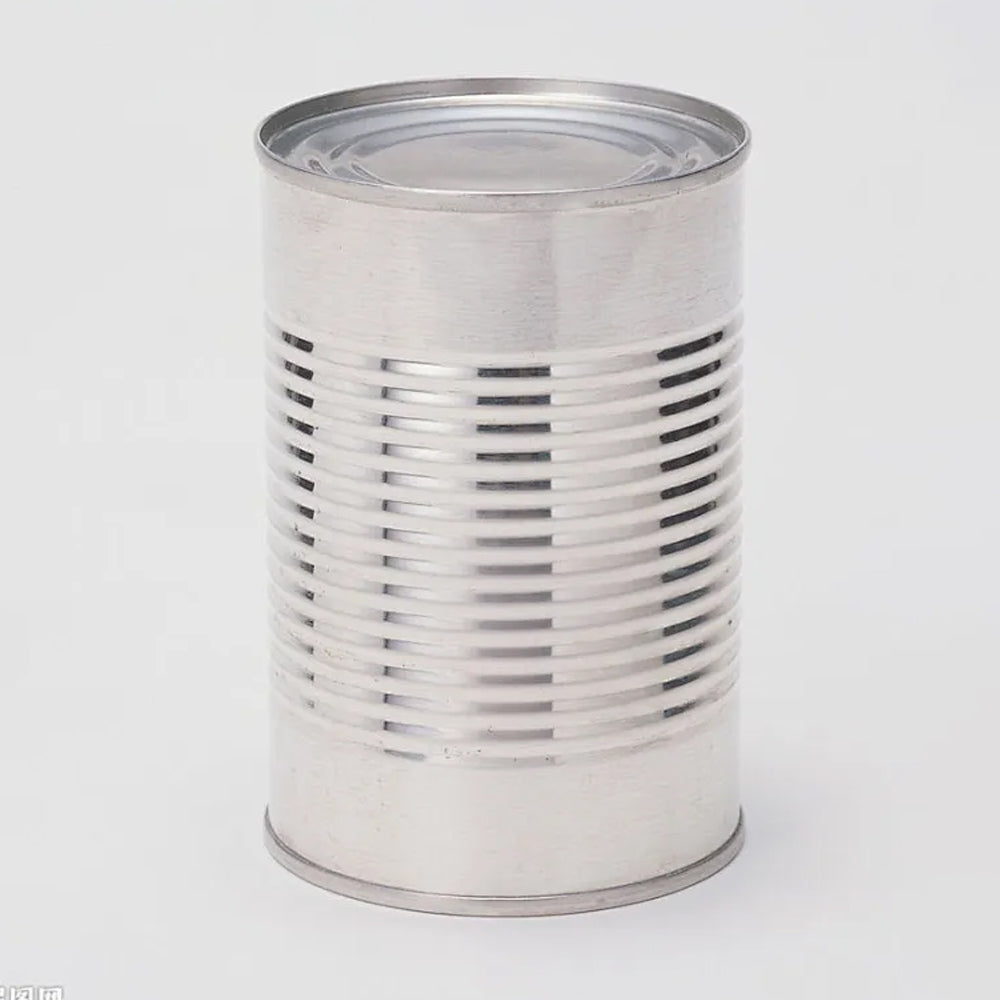 Airtight 500ml Tinplate Tomato Sauce Can - Round Metal Container with Easy-Open Lid for Ketchup, Paste & Puree (Dia 156mm x H147mm